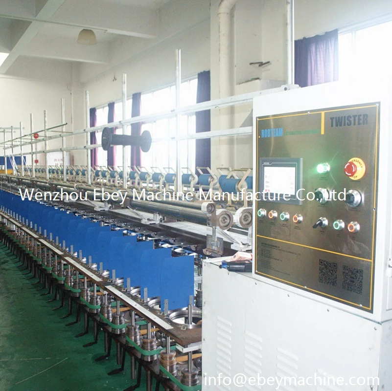 Pp Yarn Ring Twister Tfo Cotton Textile Twisting Machine