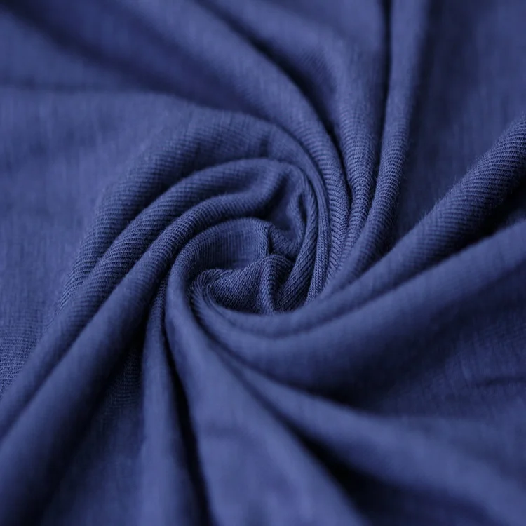 
2021 Hot sales 100%rayon spandex single jersey stretch fabric 