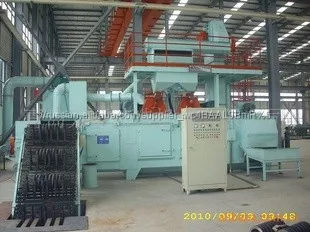 2016 Хорошее Качество Роликовый Конвейер Машины Дробеструйной очистки