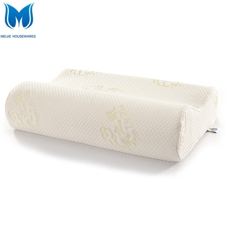 
2019 Slow Rebound Manufacture Contour Head Pillow Memory Foam Orthopedic Hotel Pillow 
