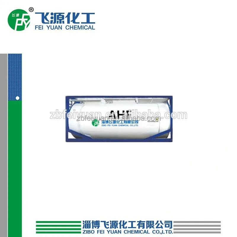 
Made in China 98% anhydrous hydrogen fluoride 