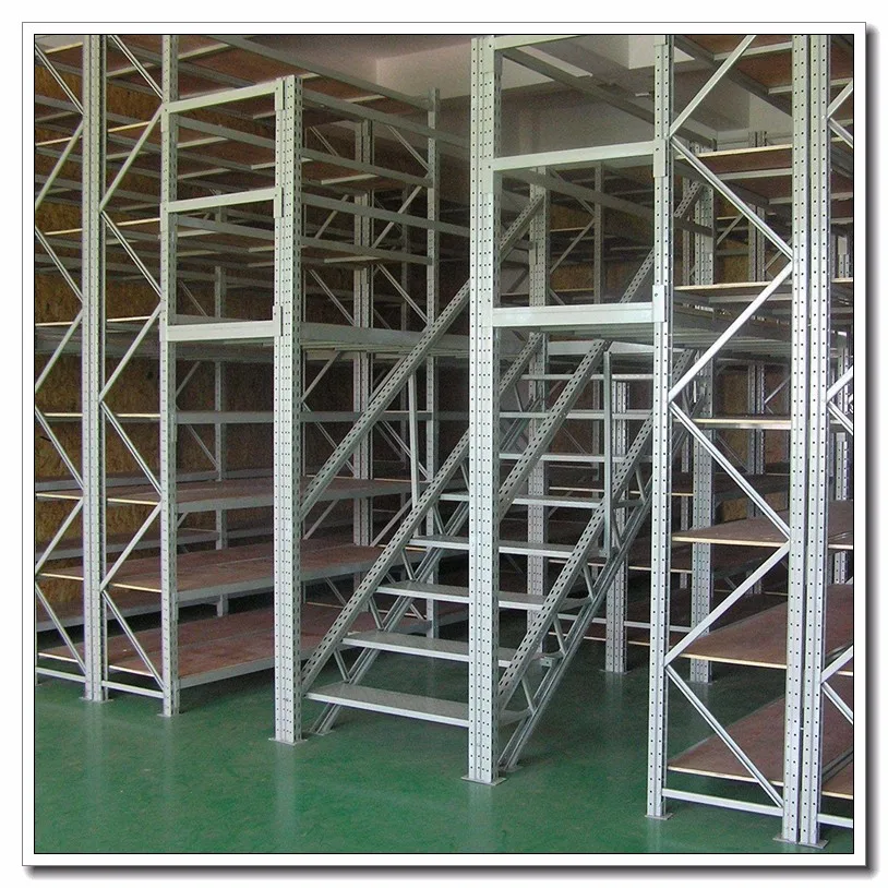 Steel Warehouse Strong Beam Mul-tier Industrial Mezzanine Rack System