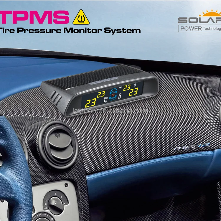 New arrival High quality Solar Power tpms tire pressure monitor with internal sensor