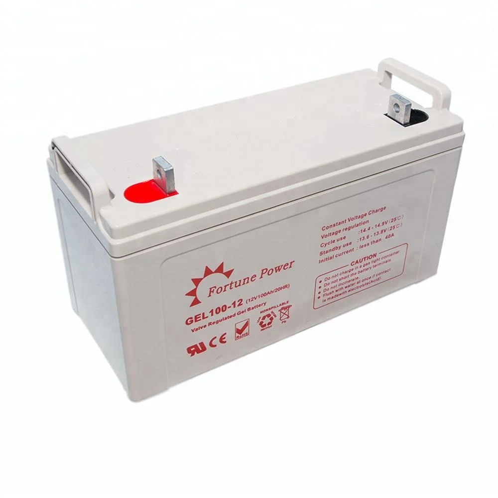 
hot producing most popular solar panel 12v 100AH gel agm vrla battery 