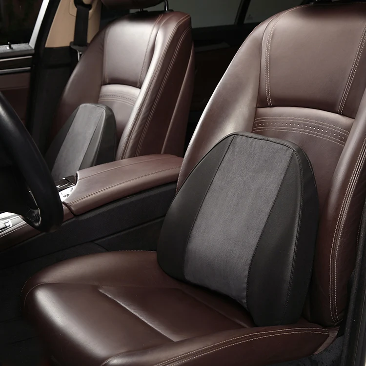 
Stylish comfortable ergonomic auto lumbar support seat back car pillow 