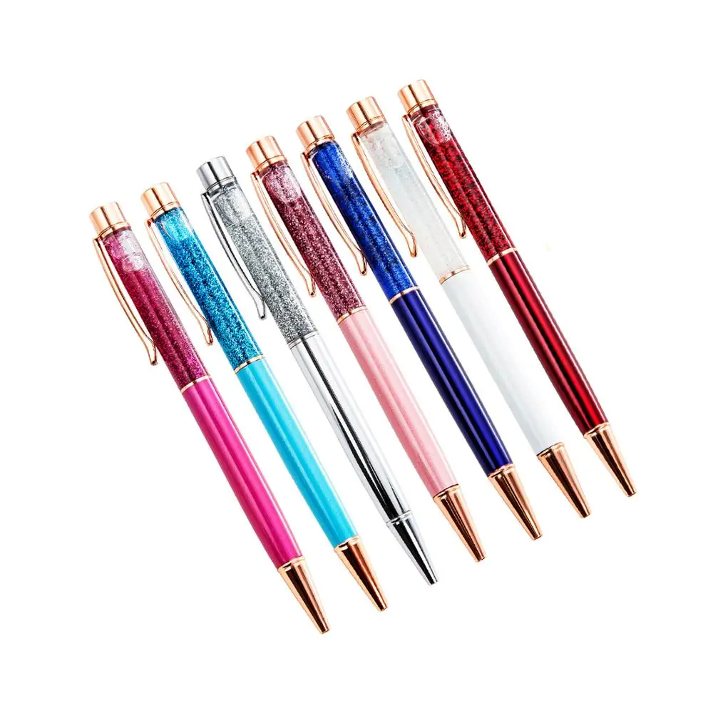 JH High Quality Fashion Floating Liquid Pen Luxury Glitter Floating Ballpoint Pen