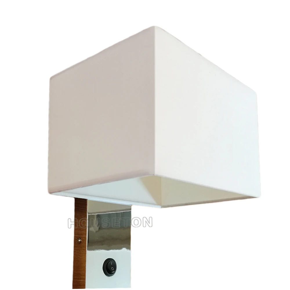 Hot selling hotel bed head  socket rechargeable usb wall lamp light