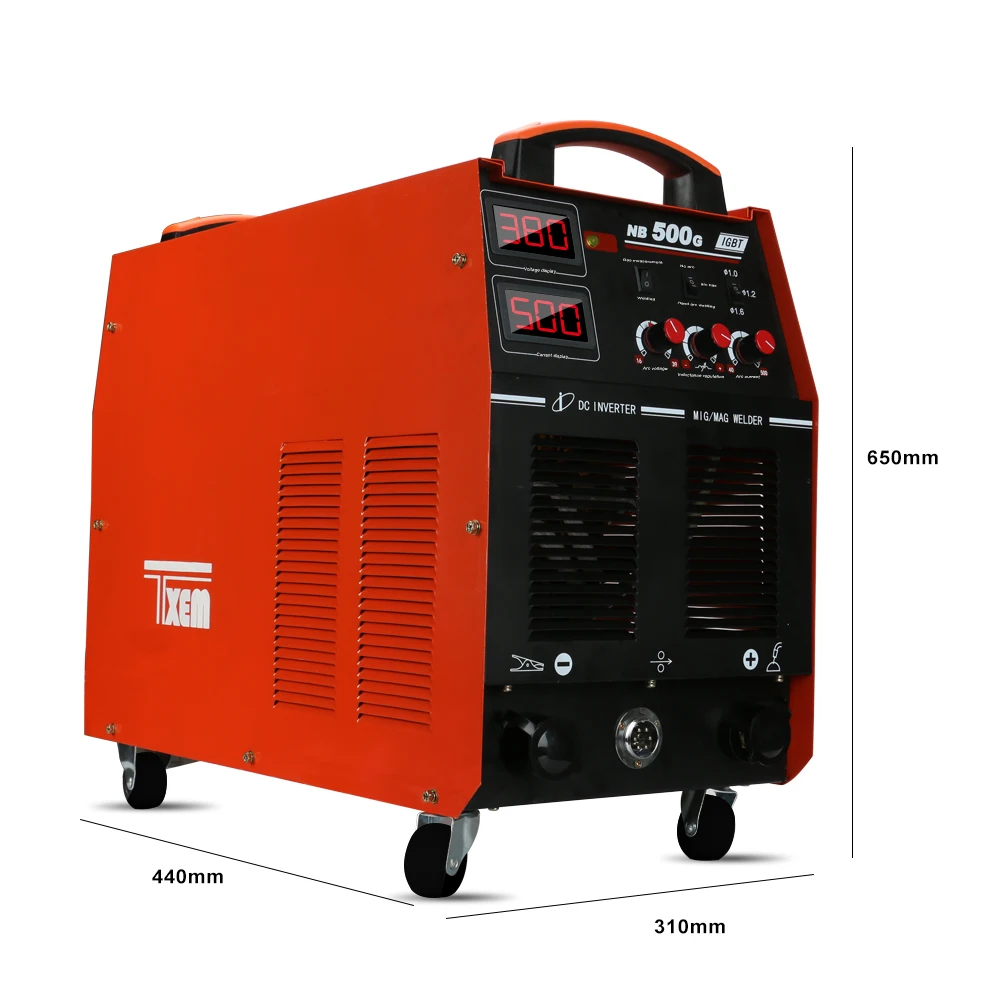Nb-500 IGBT инвертор MIG сварщик алюминиевый сварочный аппарат