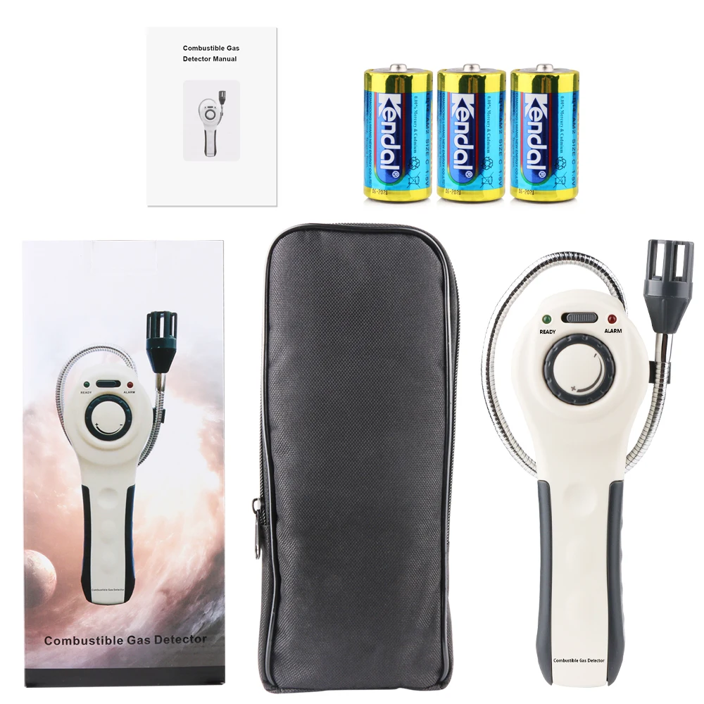 Portable Combustible Gas Detector RZ8800A Hydrogen Gas Detector Flammable gas detector