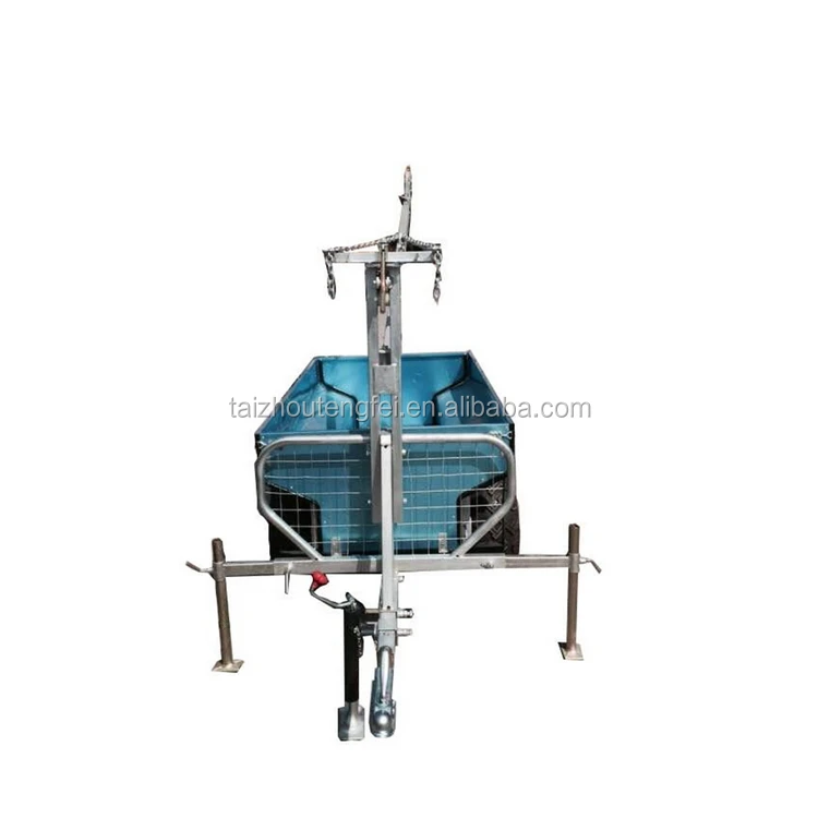 Factory supplier utility farmer atv big plastic dump cargo trailer