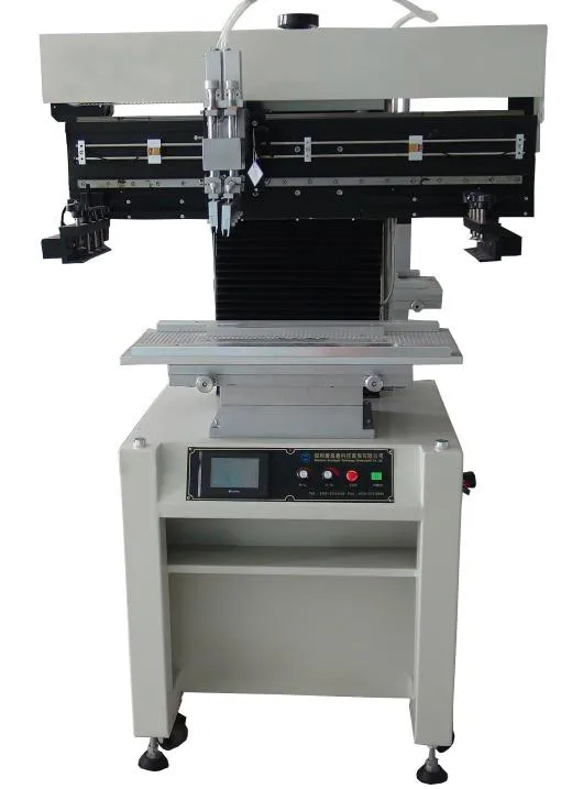 pcb assembly line: semi-auto solder paste printer YS600, neoden4 pick and place machine, smt conveyor J08, reflow ovenT5L