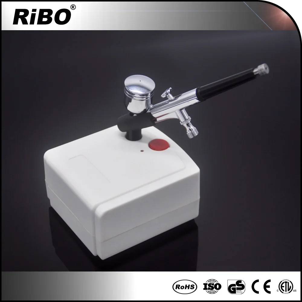 RIBO Airbrush Complete Airbrush Cake Decorating Kit with Airbrush and Portable Compressor