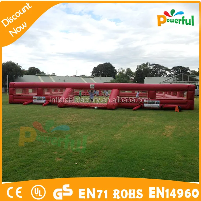 2016 футбольное поле, 0.5 мм ПВХ малыша надувной батут, коммерческие надувной замок производителей