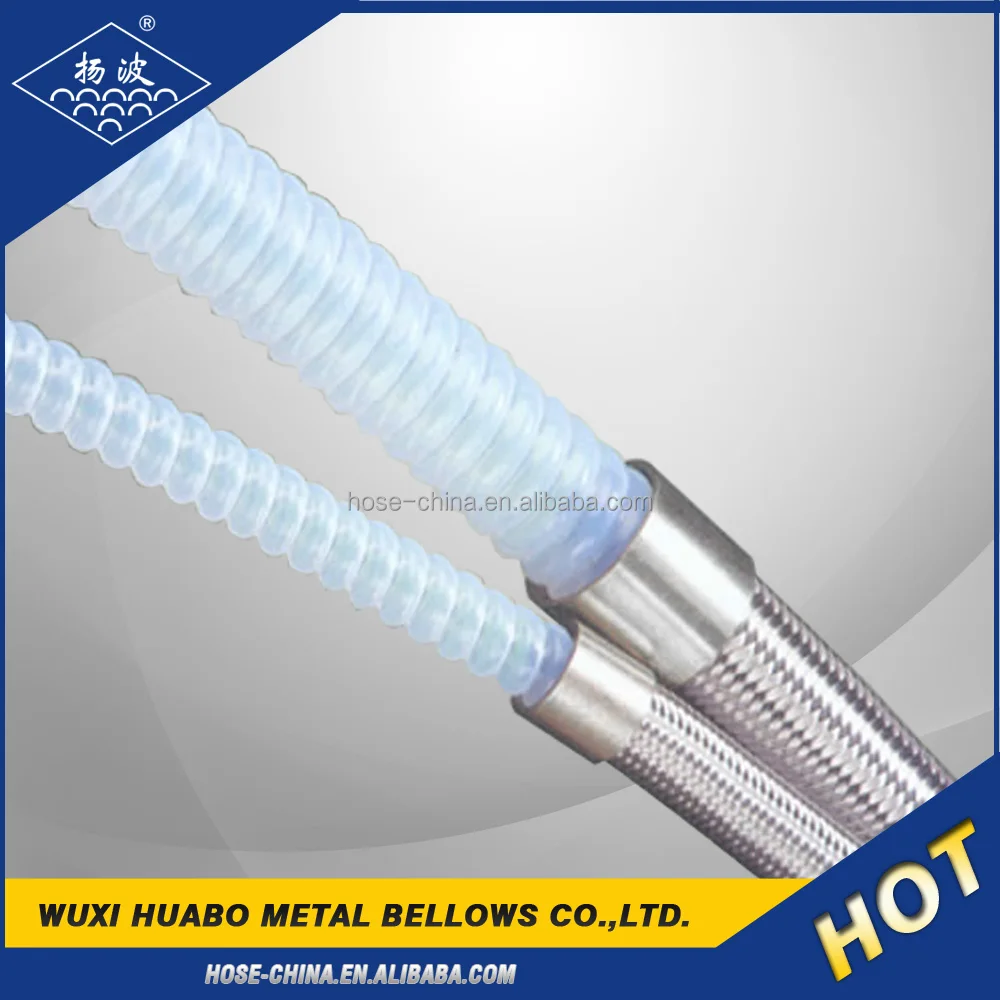 Stainless steel flexible wire braided hose