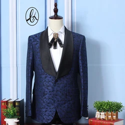 Костюм-тройка мужские свадебные костюмы в западном стиле