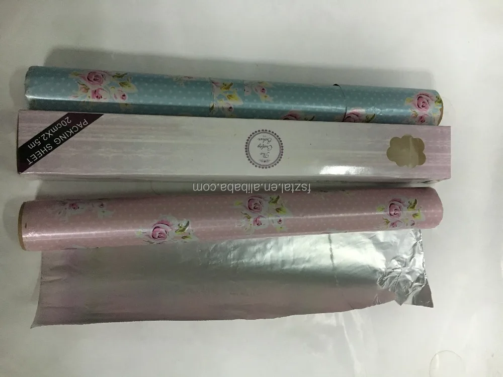 LFGB certification 300mm 450mm Kitchen use aluminum foil food wrapping paper