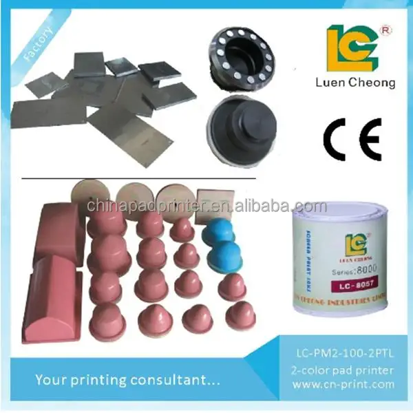 Newest Upgraded tampografia 2 colores bottle cap printing machine golf ball logo printer