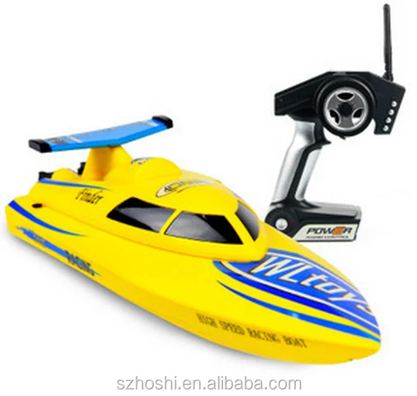 Factory Wltoys WL911 RC Boat 4CH 2.4G High Speed 24km/h Racing RC RTF Charging Boat Waterproof Remote Control Outdoor Toys