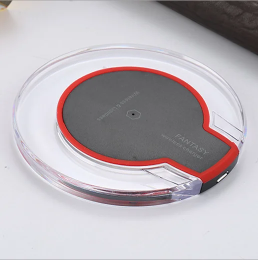 High Quality Fast K9 Wireless charger Qi wireless charger Portable wireless Phone Charger with LED Light For iphone  samsung
