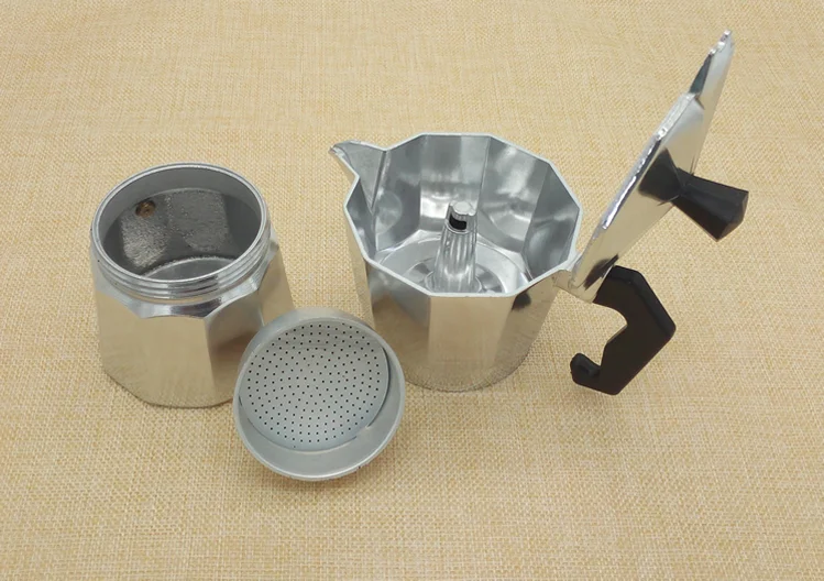 
High quality 1/2/3/6/9/12cups Aluminum Moka espresso Coffee Maker 