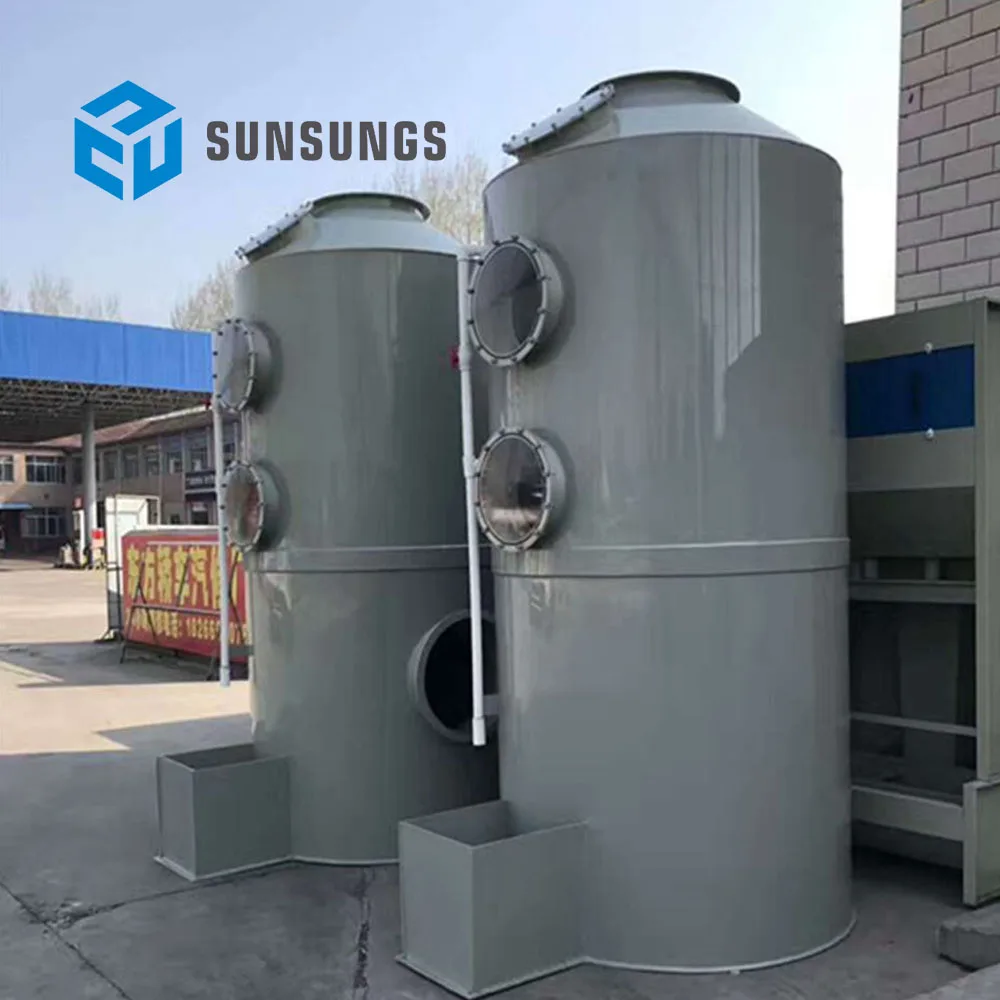 
Waste Gas Purification Tower/ Gas Scrubbers/gas absorption column for chemical industry 