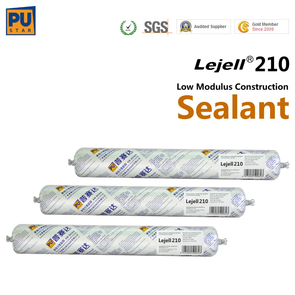 Один компонент Lejell 210 полиуретановый Клей-Герметик Как Sika Герметик