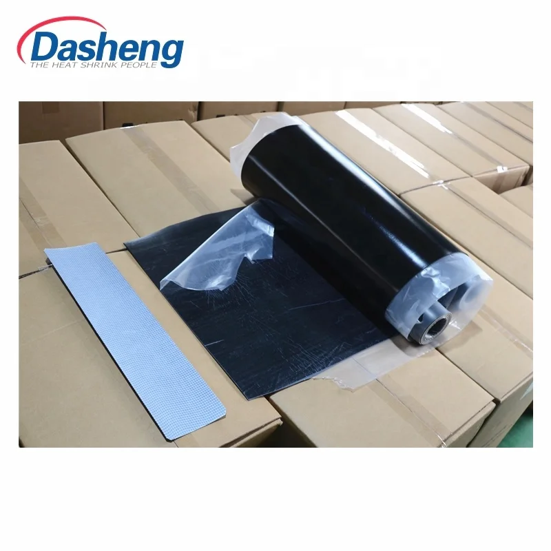 3 Layers Anticorrosion Radiation Cross Linked Polyethylene Backing Heat Shrinkable Sleeve for Girth Weld