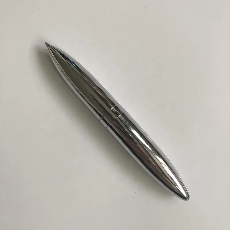 Office & School Supplies Custom Logo Advertising Metal Round Stand Magnetic Floating Pen Set With Memo Pad