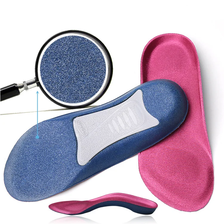 shock absorbing unisex shoes TPR orthopedic orthotic insoles flat foot template high arch insoles for shoes sport