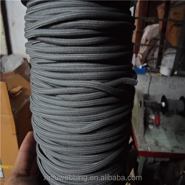 
White customized ceramic fiber twist rope 