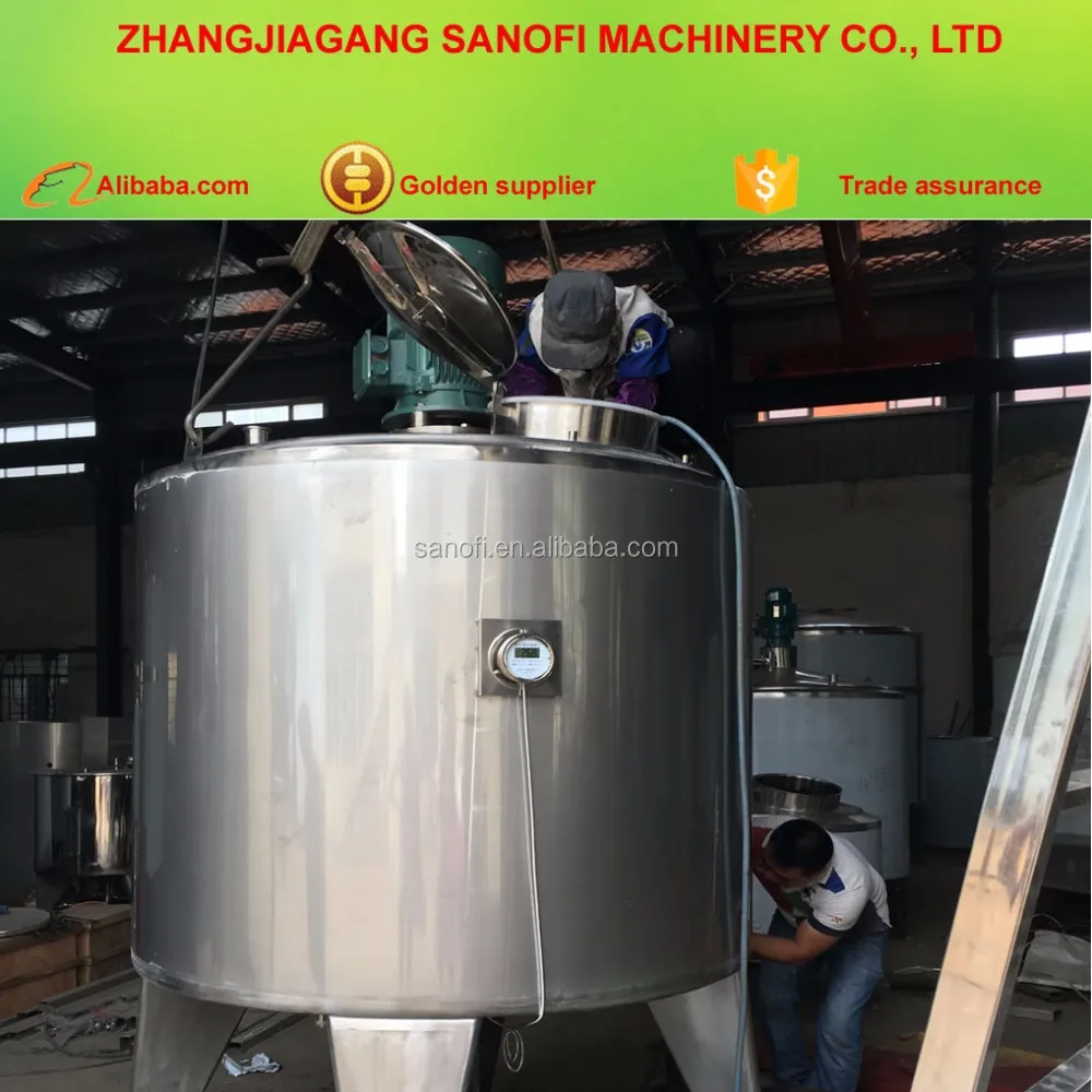 Juice Blending Tank/ Pasteurization Tank/Milk Pasteurizer