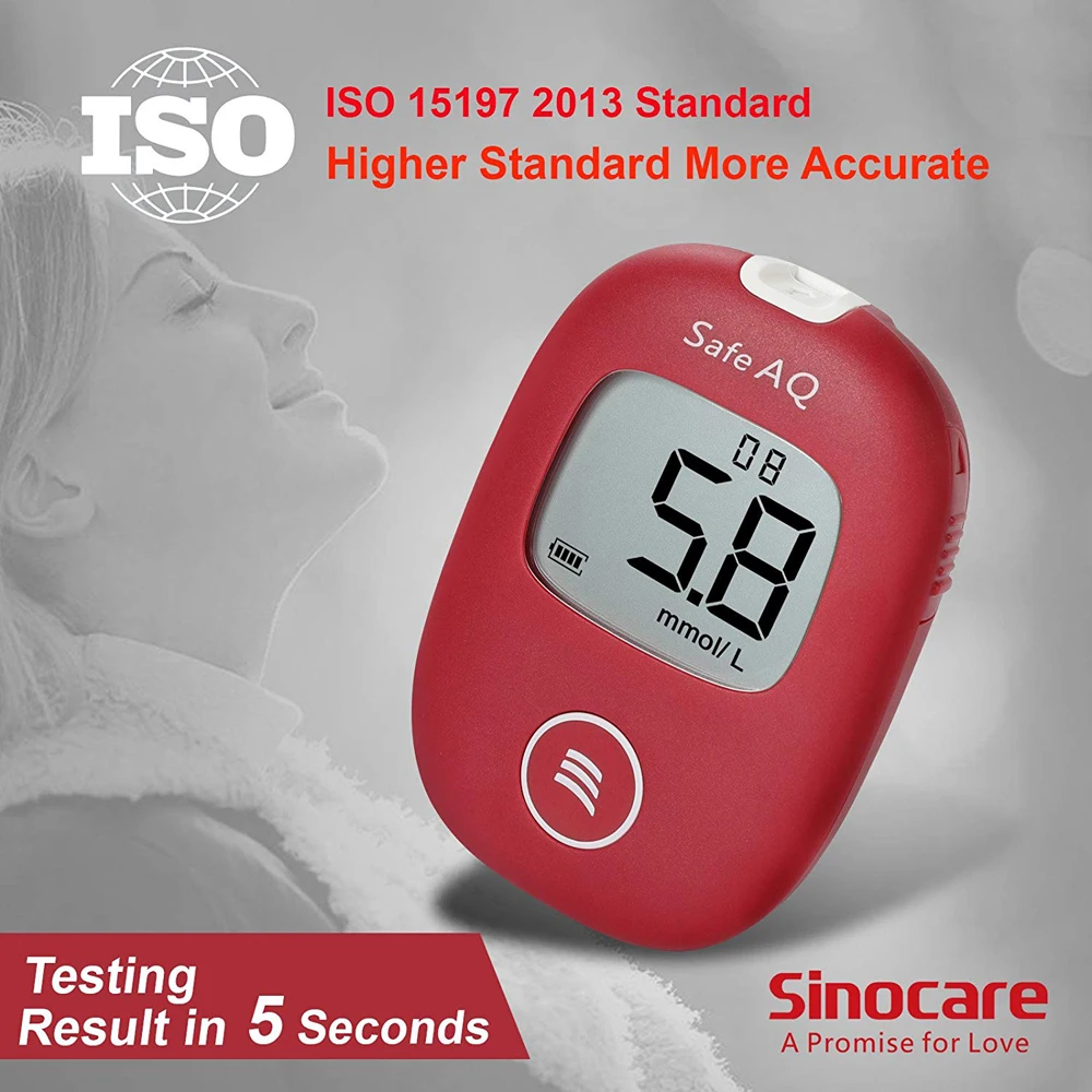 Sinocare AQ smart  Good price for blood glucose meter and high quality blood sugar meter