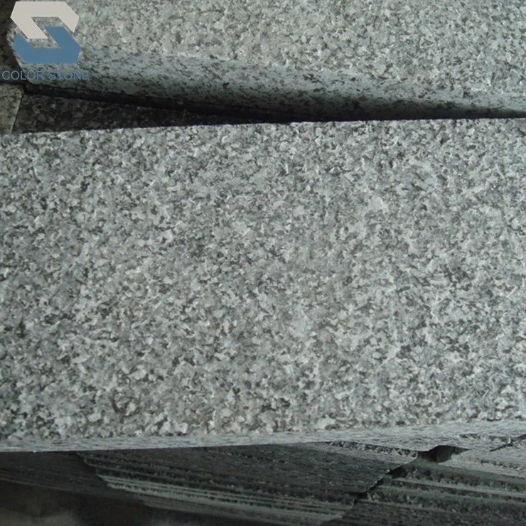 Flamed Chinese G654 Dark grey stone granite brick pavers