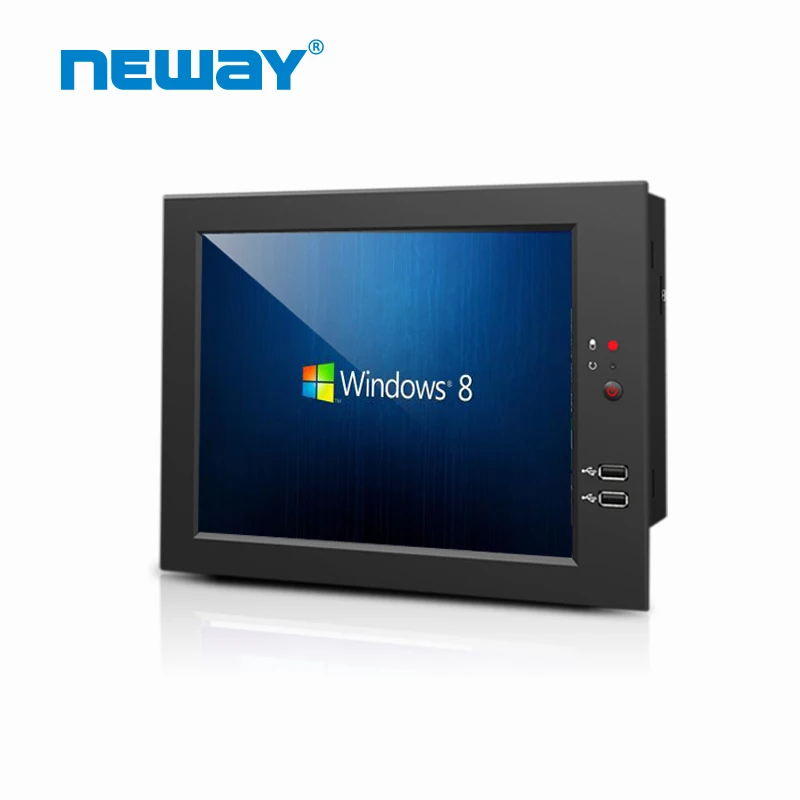 10.4 inch 4:3 AIO Windows7&8 Tablet PC Embedded Industrial Computer