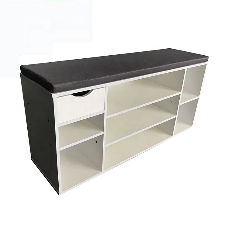 Chang Room  wooden shoe cabinet  storage  organizer bench