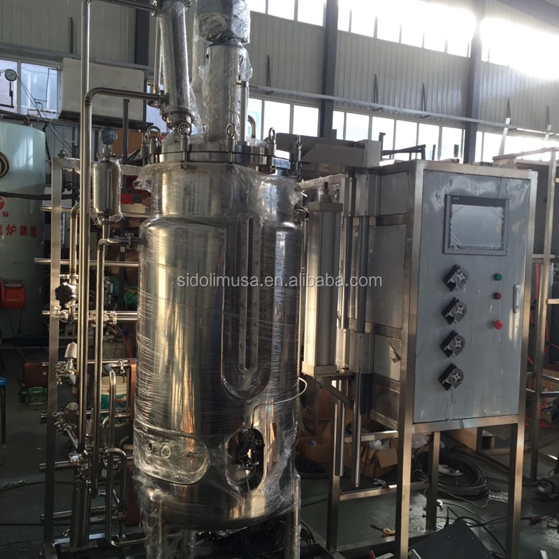 bacteria bioreactor with agitator, pH, DO, temperature control