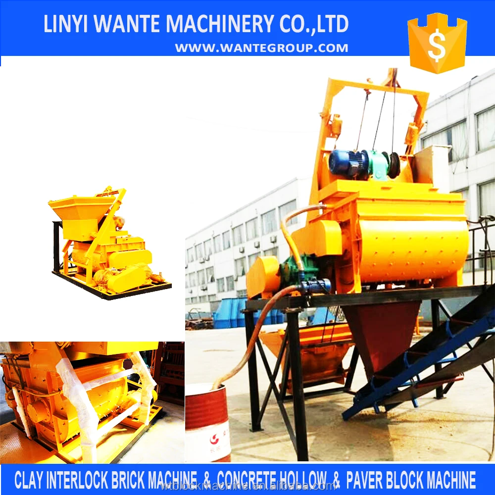 concrete and cement mixer machine JS500