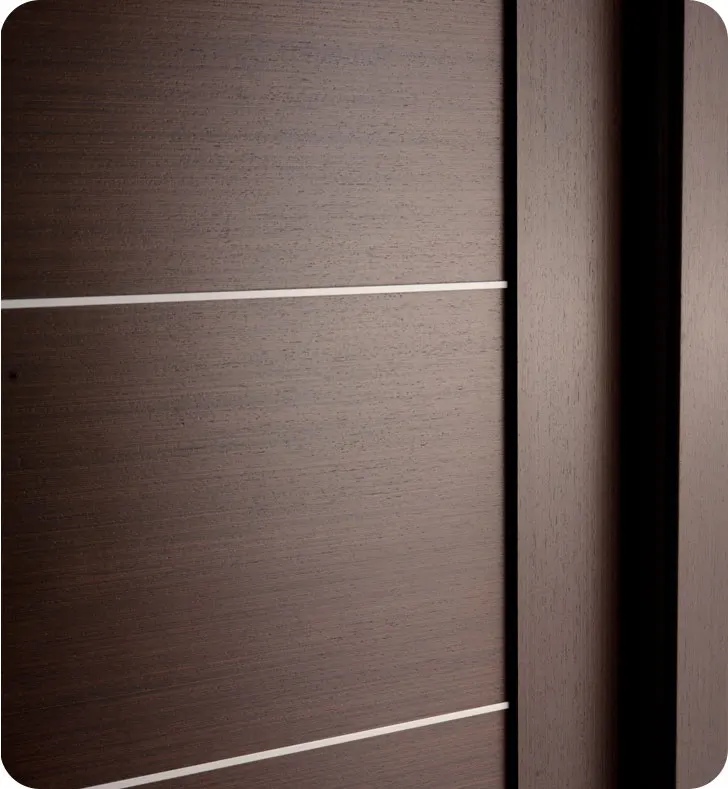 LENWA ALUMINIUM Hot Sale in Stock Easy Laminated Flat Shape Door Aluminum Strips with Multi Color and Multi Size Options