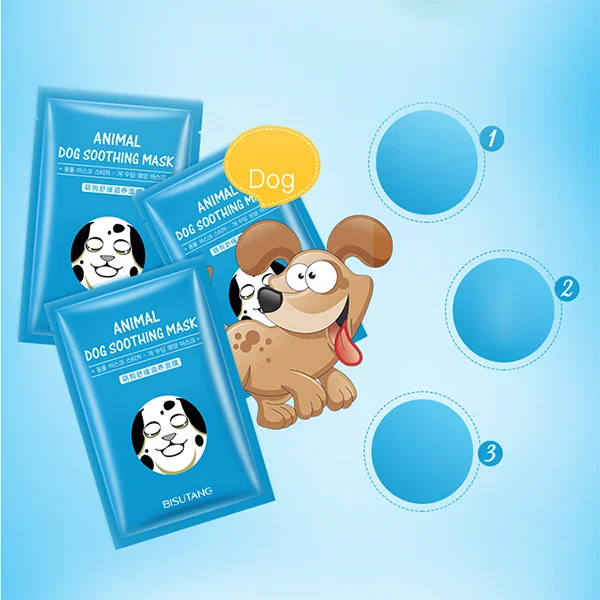 Fashion Magic Tiger Panda Sheep Dog Animal Moisturizing Face Mask Improve Skin