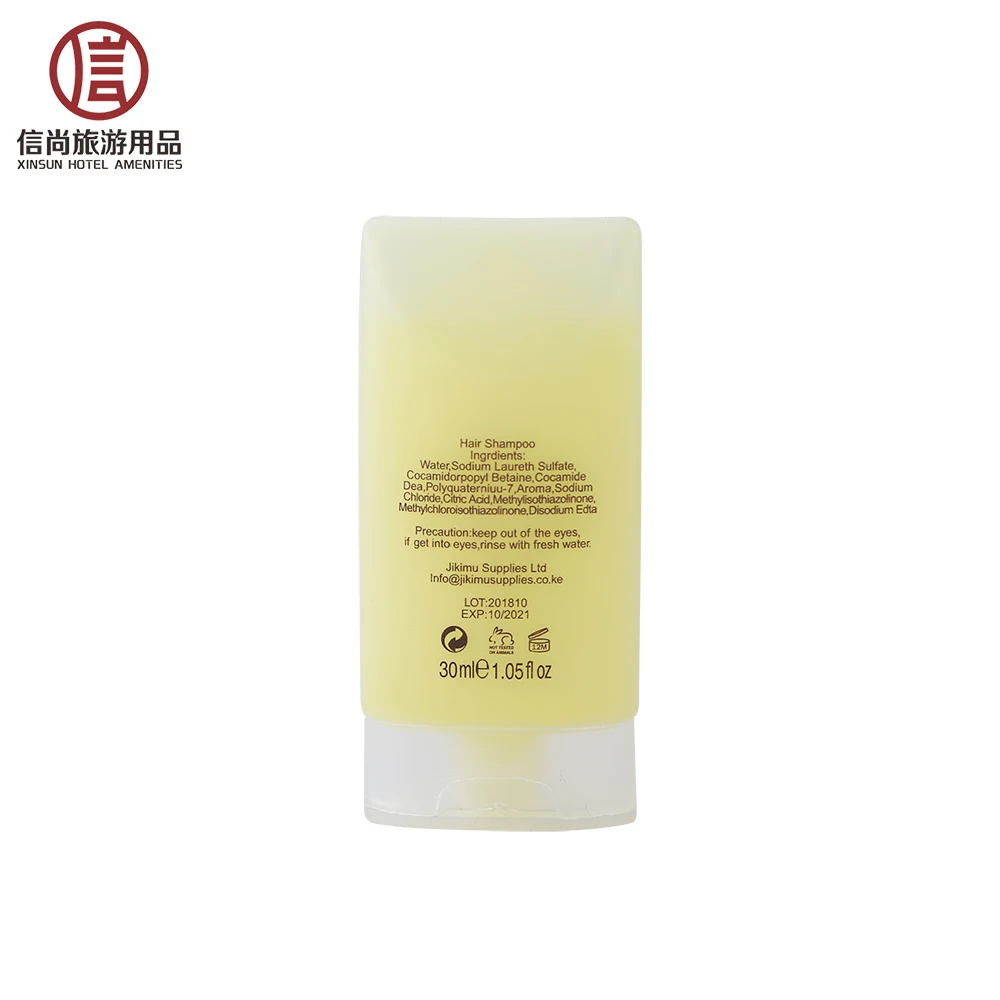 30ml shampoo and shower gel hotel cosmetics amenities