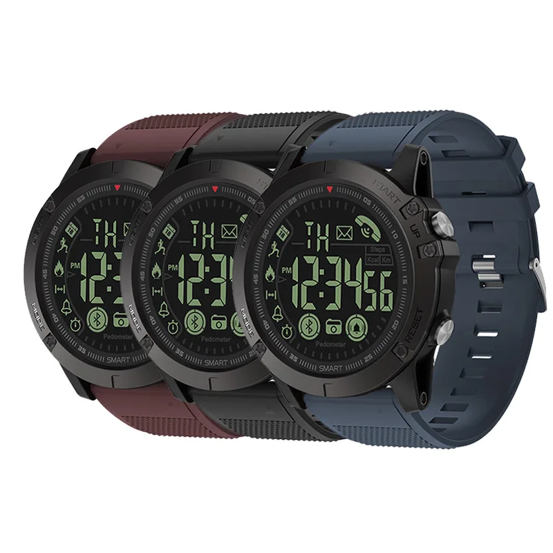 2019 Mens Watches Silicon Compass Top Brand Luxury Smart Sport Wristwatch Digital spovan PR1-Pro Relogio Masculino