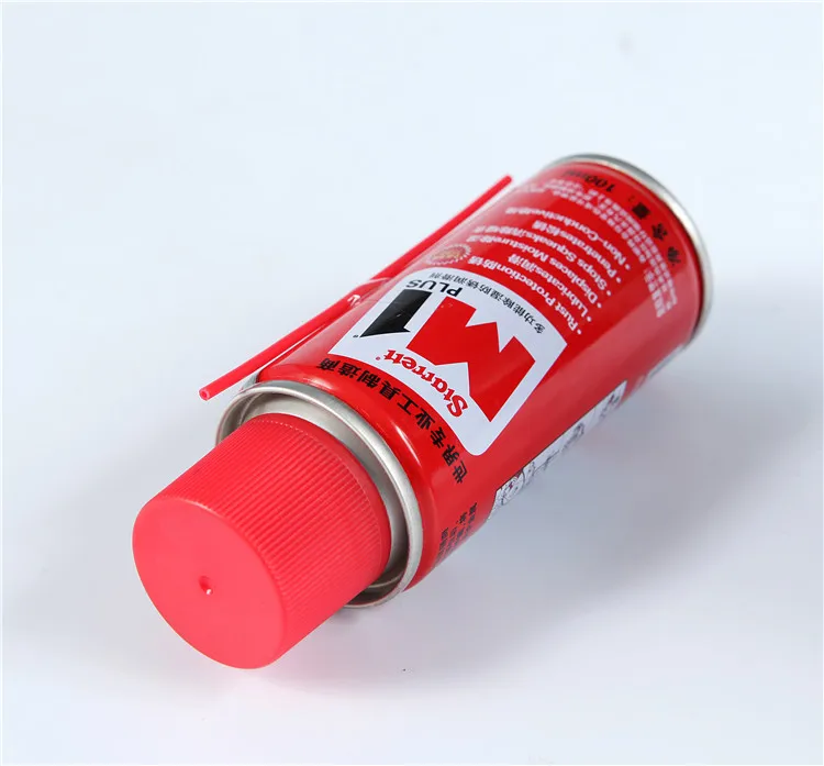 Aerosol Can Dimensions 65mm in Metal Effect/Transparent with Butane Gas Refill Aerosol Valve