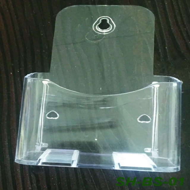 Акриловый настенный держатель для брошюр, стойка для магазинов, витрина, каталог, книжный дисплей для магазина, прозрачный пластиковый дисплей