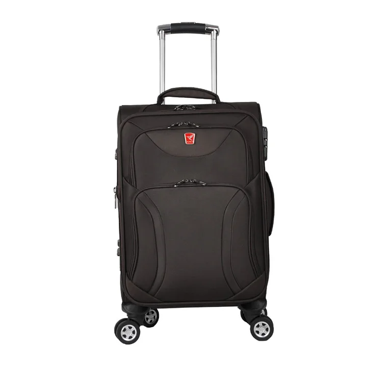 New Design High Quality 600D nylon trolley travel luggage bag with leisure style