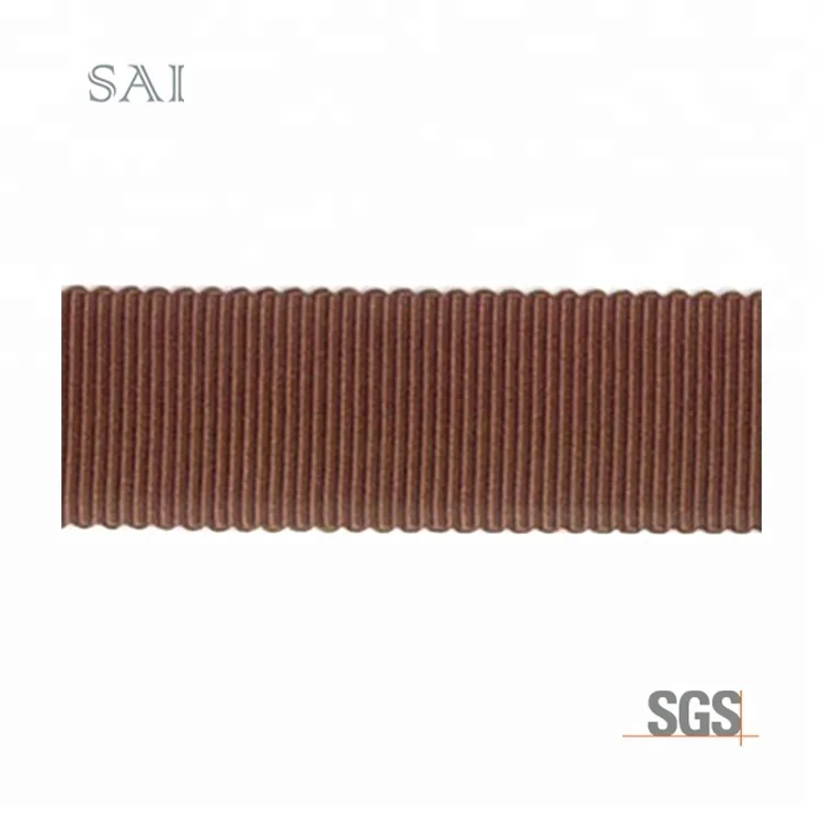 High Grade Various Solid Colors Fashion Woven 100% Polyester Petersham Ribbon