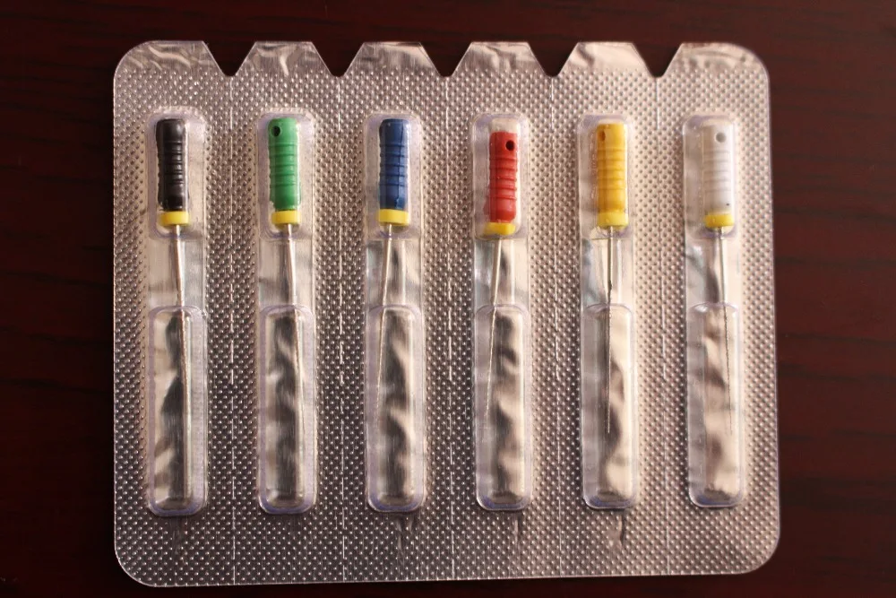 Superior Supplier!Dental Materials Endo Hand Use File with Handle Barbed Broaches