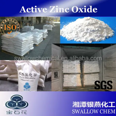 Activated zinc oxide used for agriculture fertilizer