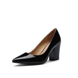 MANRINO-061 Pointy Toe Patent Upper Sheep Leather Lining Rubber Sole Women High End Brown Color Dress Shoes Wholesale