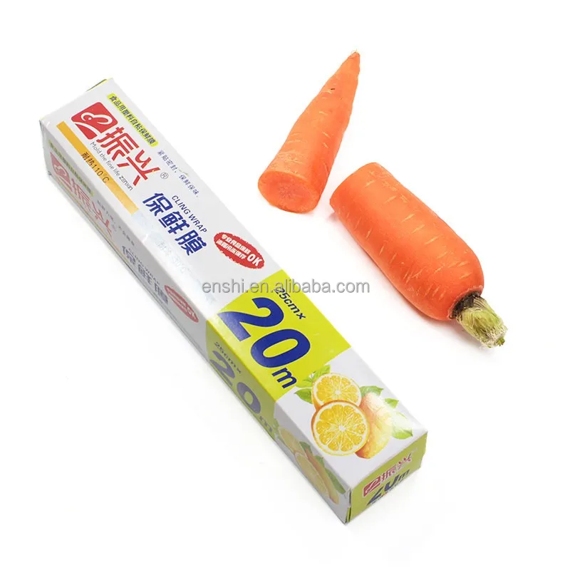 plastic food wrap 30cm 100m slider cutter dispenser packing