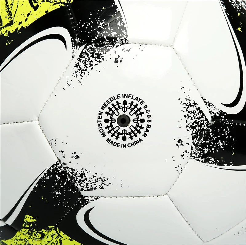 White Soft Foam TPU Soccer Ball Machine Stitched,High Quality Custom Print Logos Foot Ball Size 5